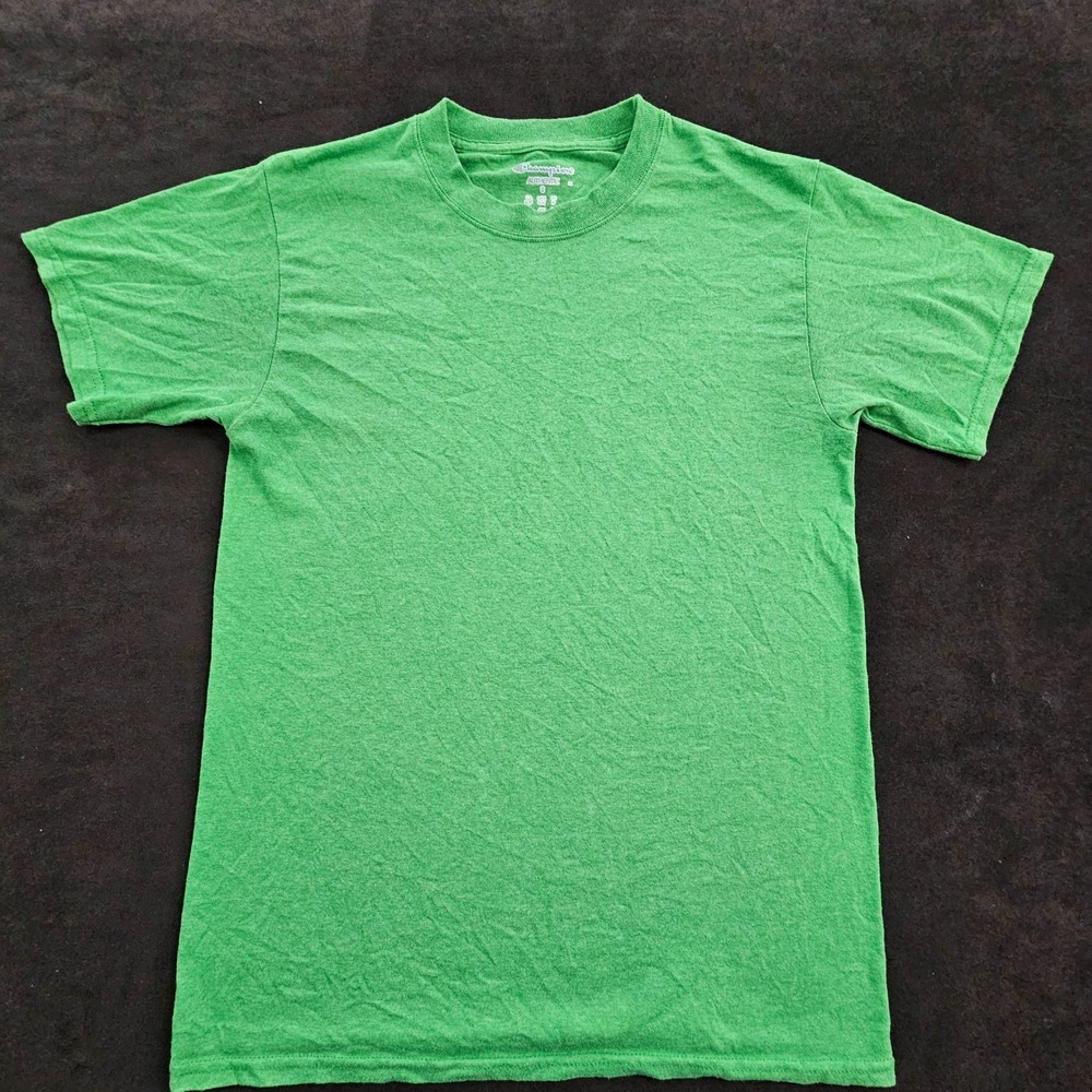 Champion Authentic Green‎ Short Sleeve T-Shirt Men's S